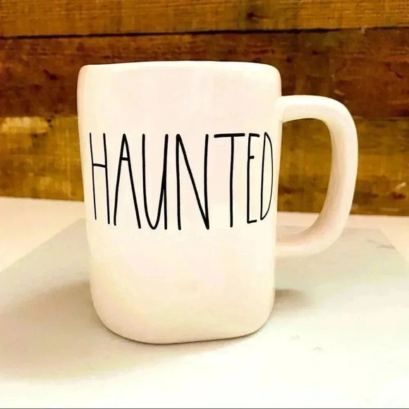 NWOT Rae Dunn Halloween Haunted Mug - Picture 1 of 7